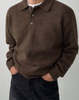 Landon | Refined Polo Collar Sweater