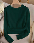 Gretchen | Ribbed Button-Cuff Sweater