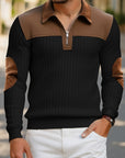 Roland | Two-Tone Quarter-Zip Pullover