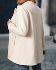 Juliette | Elegant Stand-Collar Button Coat