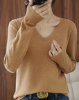 Selene | Soft V-Neck Sweater