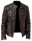 Bryson | Stand-Collar Moto Jacket