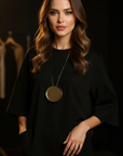 Amely | Elegant Wide Sleeve Pocket Jumpsuit