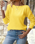 Maisie | Openwork Sleeve Sweater