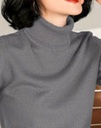 Maribel | Refined Mock Neck Sweater