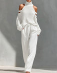 Larissa | Cold-Shoulder Two-Piece Set