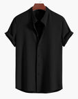Cyrus | Refined Stand-Collar Shirt