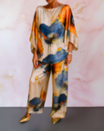 Harlow | Stylish Satin Two-Piece Set