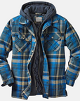 Rhett | Rugged Hooded Plaid Jacket