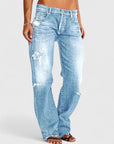 Delaney | Rugged Wide-Leg Jeans