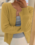 Delphina | Soft Button-Front Cardigan