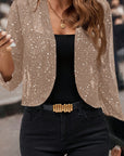 Elaine | Shimmer Cropped Jacket