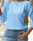 Maisie | Openwork Sleeve Sweater