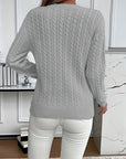 Faye | Cable-Knit Round Neck Sweater