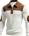 Roland | Two-Tone Quarter-Zip Pullover