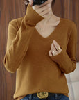 Selene | Soft V-Neck Sweater