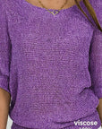 Lena | Relaxed Open-Knit Sweater