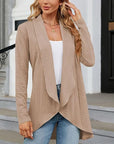 Juliet | Open-Front Draped Cardigan
