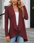 Juliet | Open-Front Draped Cardigan