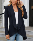 Juliet | Open-Front Draped Cardigan
