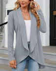 Juliet | Open-Front Draped Cardigan