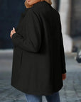Juliette | Elegant Stand-Collar Button Coat