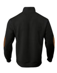 Ronan | Stand Collar Button Henley Sweater