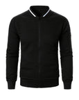 Raymond | Textured Zip-Up Bomber Jacket
