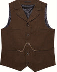 Byron | Refined Herringbone Waistcoat