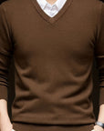 Hugh | Refined V-Neck Sweater