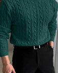 Jonas | Cable Knit Crew Neck Sweater