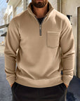 Emmett | Refined Half-Zip Pullover