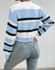 Wren | Colorblock Striped Sweater