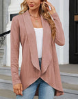Juliet | Open-Front Draped Cardigan