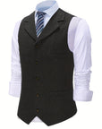 Byron | Refined Herringbone Waistcoat
