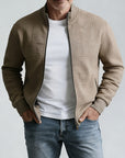 Sullivan | Textured Stand-Collar Jacket