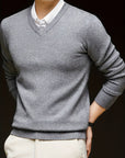 Hugh | Refined V-Neck Sweater