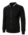 Raymond | Textured Zip-Up Bomber Jacket