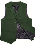 Byron | Refined Herringbone Waistcoat