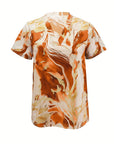 Joanna | Artful Swirl-Print Blouse