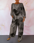 Harlow | Stylish Satin Two-Piece Set