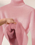 Selena | Cozy Lined High-Neck Sweater