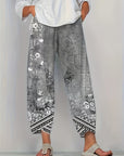 Meredith | Botanical Cropped Pants