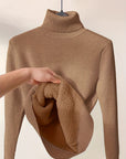 Selena | Cozy Lined High-Neck Sweater