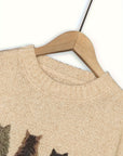 Tamara | Cozy Cat-Print Sweater