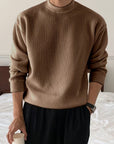 Kellan | Knitwear Long Sleeve Ribbed Sweater