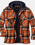 Rhett | Rugged Hooded Plaid Jacket