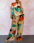 Harlow | Stylish Satin Two-Piece Set