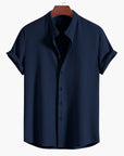 Cyrus | Refined Stand-Collar Shirt