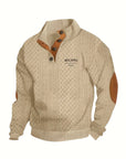 Lorenzo | Textured Stand-Collar Sweater